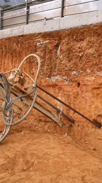 宿迁沭阳县钢花管土钉