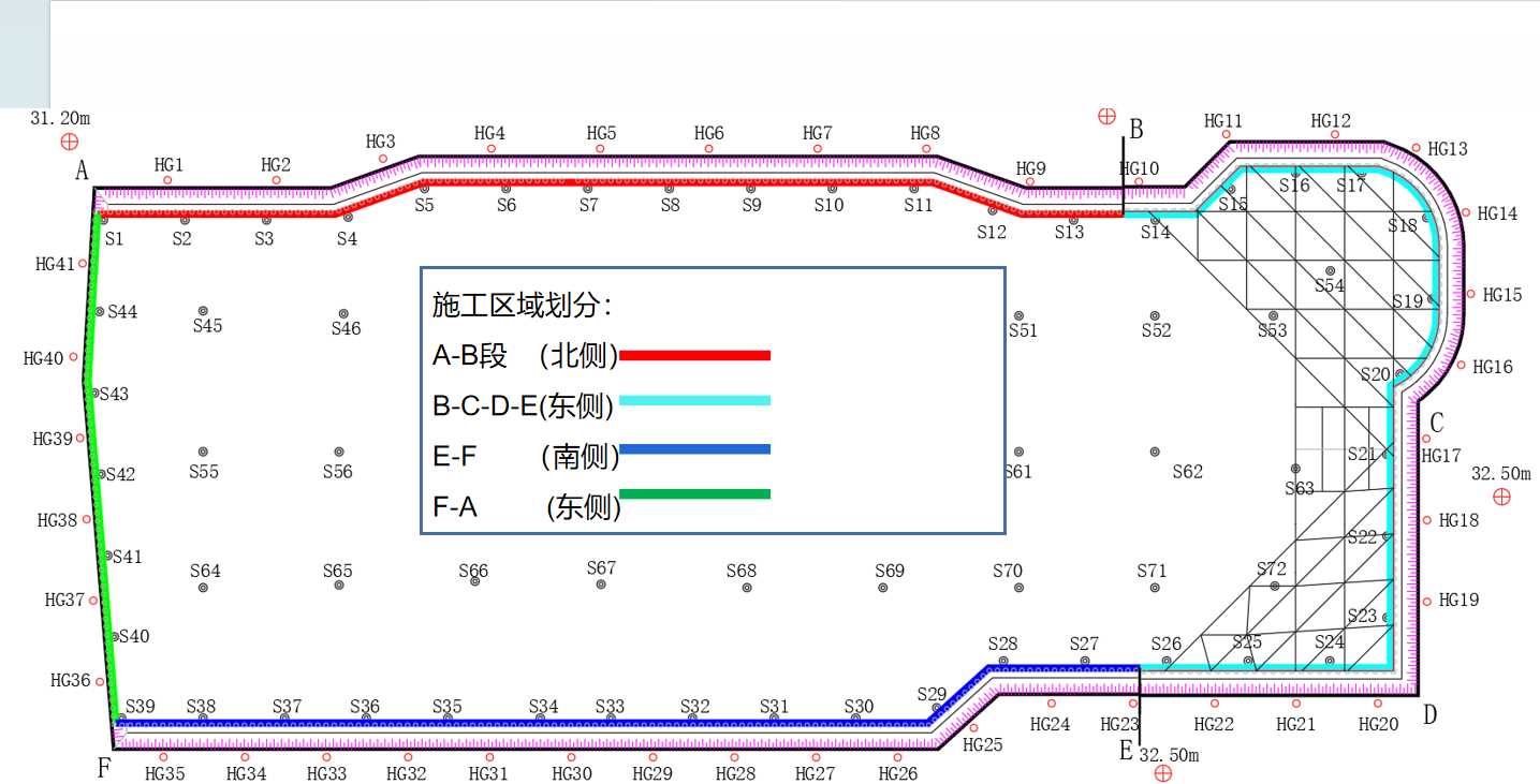 宿迁沭阳县基坑支护设计